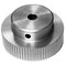 B&B Manufacturing 80MP037M6A8, Timing Pulley, Aluminum, Clear Anodized,  80MP037M6A8 - alternate 1